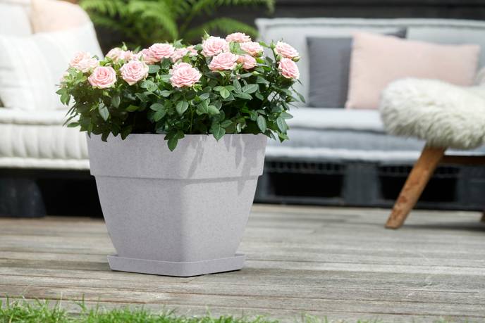 vibia campana carré 37cm living ciment